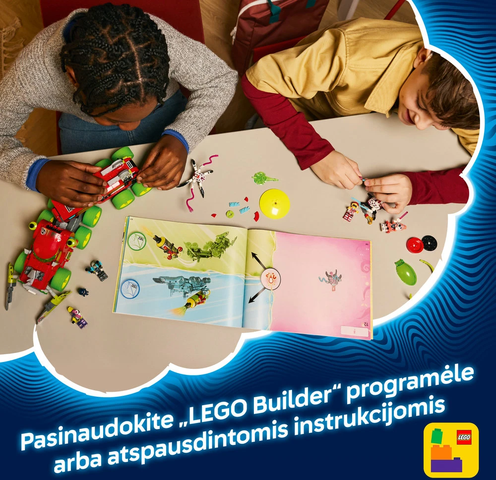 LEGO® DREAMZzz Mateo purškiamų dažų sunkvežimis (71499)