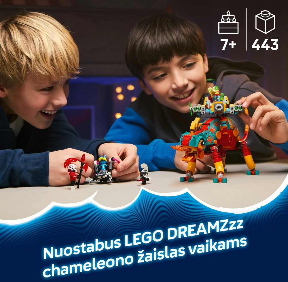 LEGO® DREAMZzz™ Mateo ugnies chameleonas Žaislas 71492