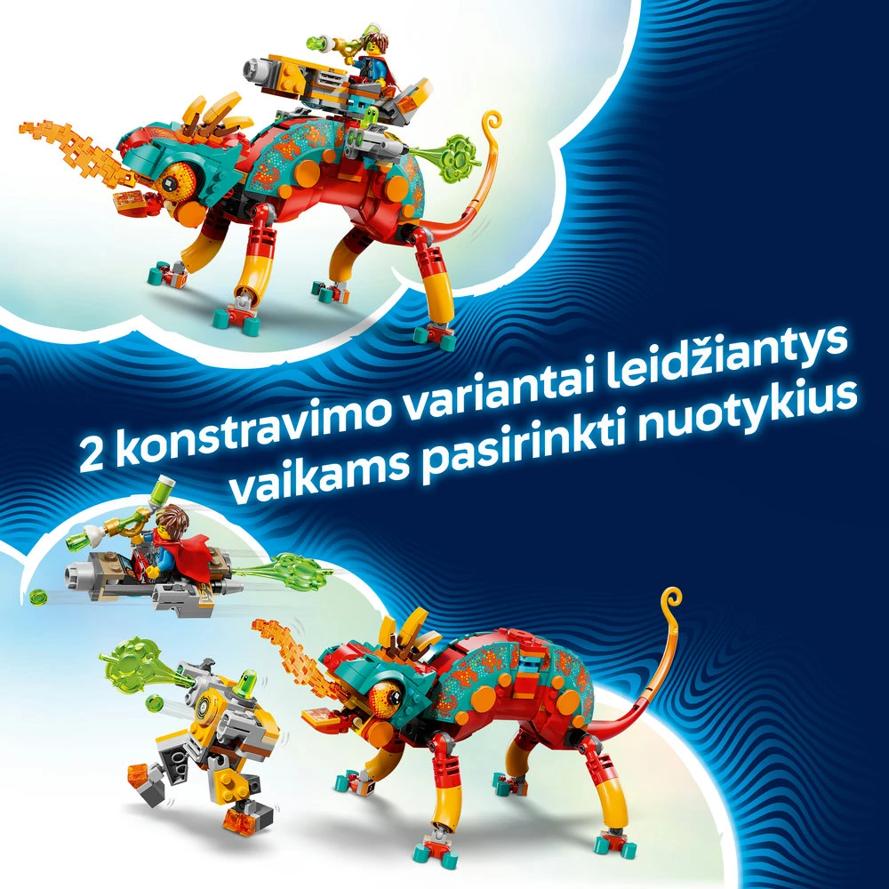 LEGO® DREAMZzz™ Mateo ugnies chameleonas Žaislas 71492