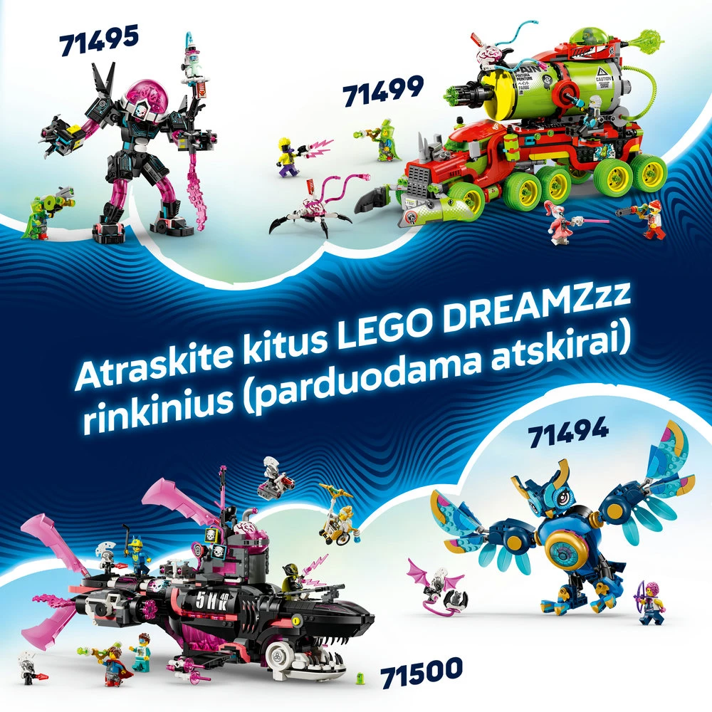 LEGO® DREAMZzz™ Mateo ugnies chameleonas Žaislas 71492