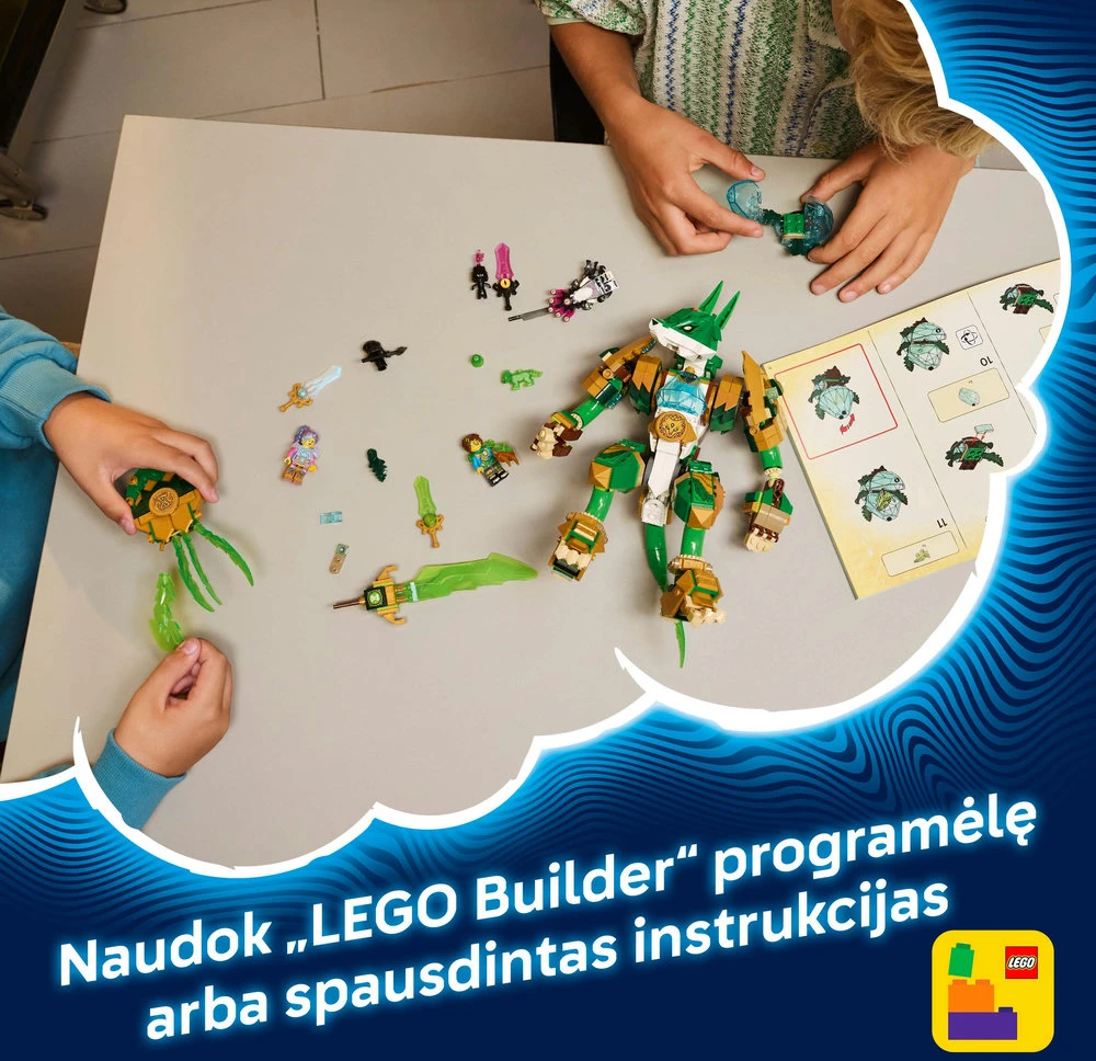 „LEGO® DREAMZzz™“ Povandeninis laivas-krokodilas 71512