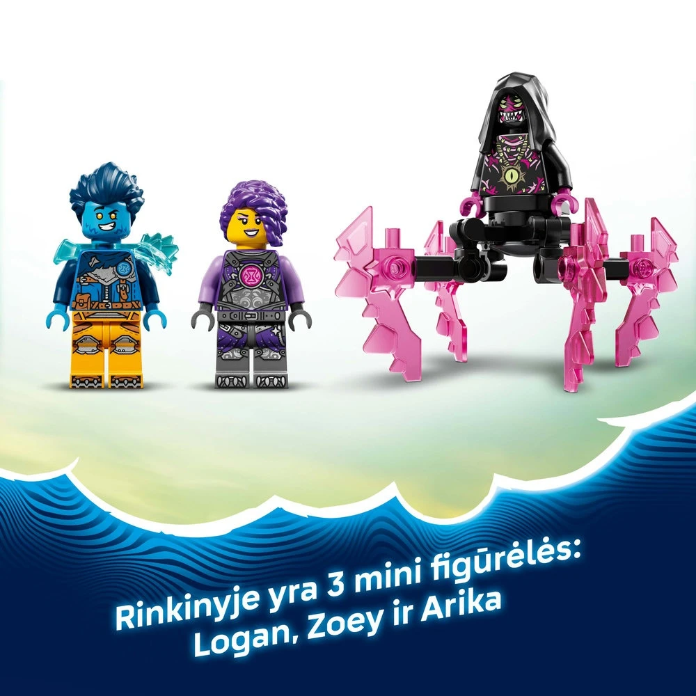 „LEGO® DREAMZzz™“ Povandeninis laivas-krokodilas 71512