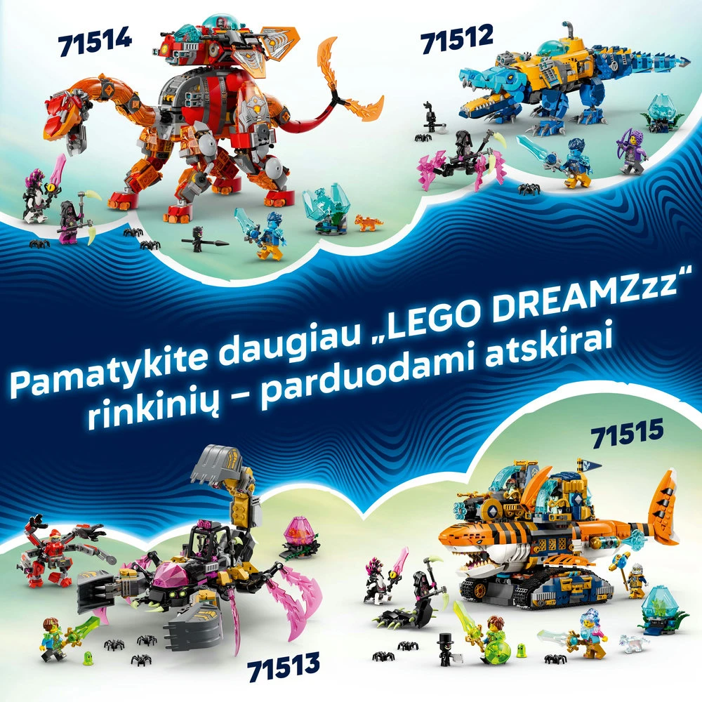 LEGO® DREAMZzz™ Robotas sargybinis-lapė 71508