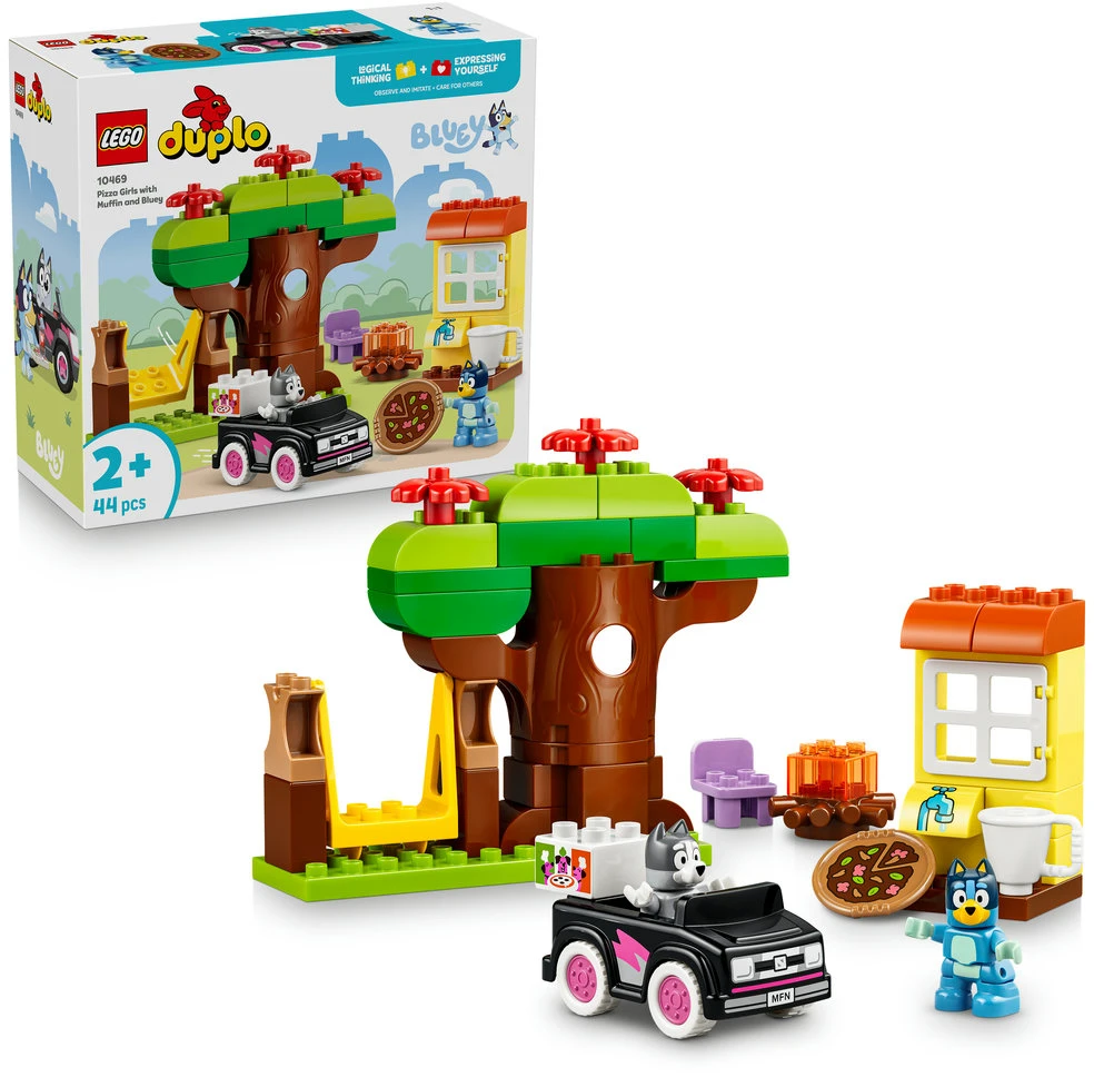 LEGO® DUPLO® Bluey „Picų pardavėjos“ su Muffin ir Bluey 10469