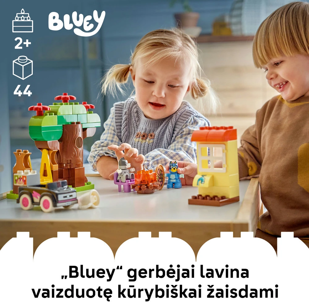 LEGO® DUPLO® Bluey „Picų pardavėjos“ su Muffin ir Bluey 10469