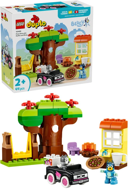 LEGO® DUPLO® Bluey „Picų pardavėjos“ su Muffin ir Bluey 10469