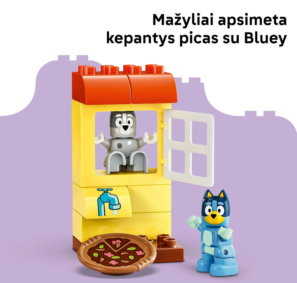 LEGO® DUPLO® Bluey „Picų pardavėjos“ su Muffin ir Bluey 10469