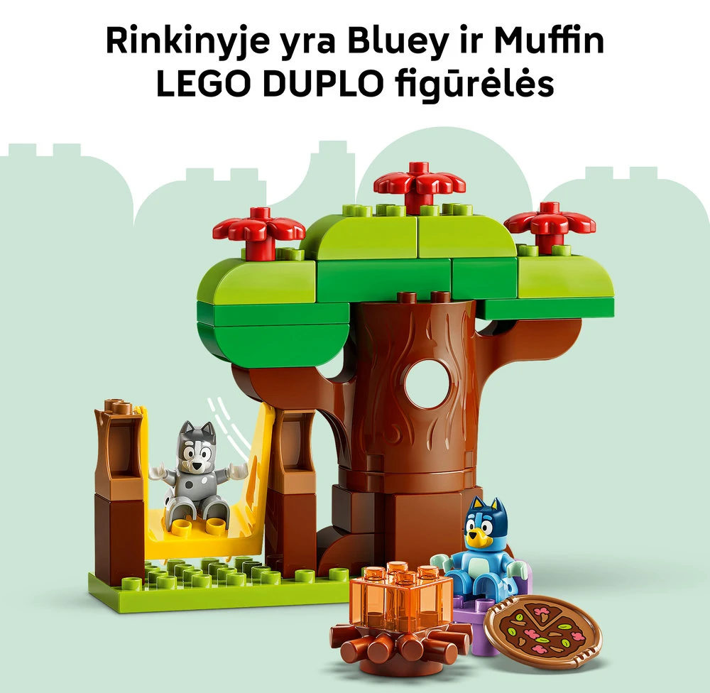 LEGO® DUPLO® Bluey „Picų pardavėjos“ su Muffin ir Bluey 10469