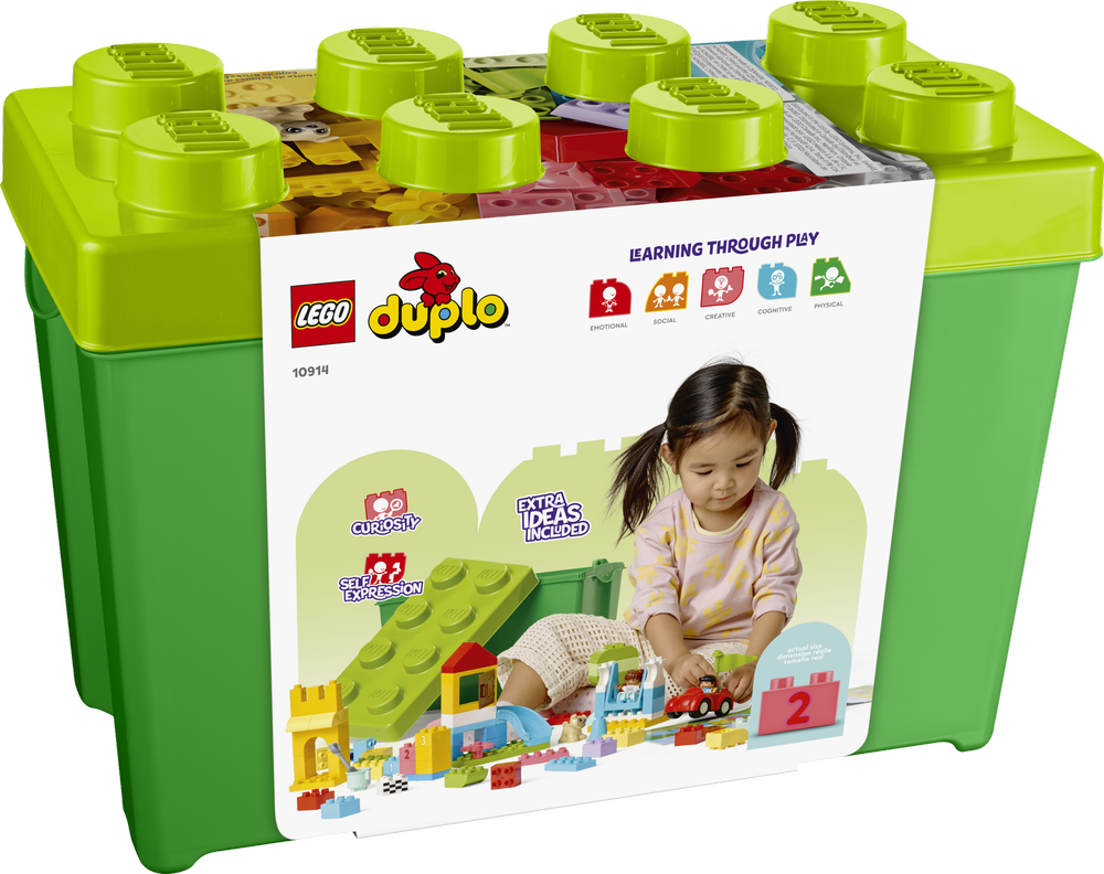 LEGO® DUPLO® Didelė kaladėlių dėžė (10914)
