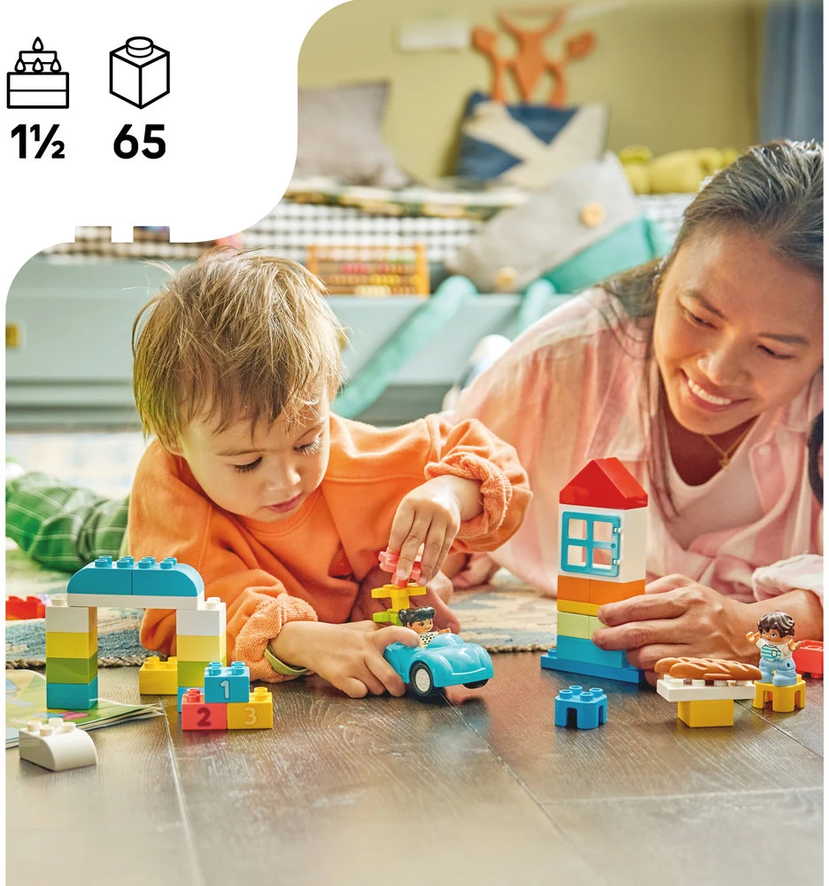 „LEGO® DUPLO® Classic“ Kaladėlių dėžė (10913) 10913