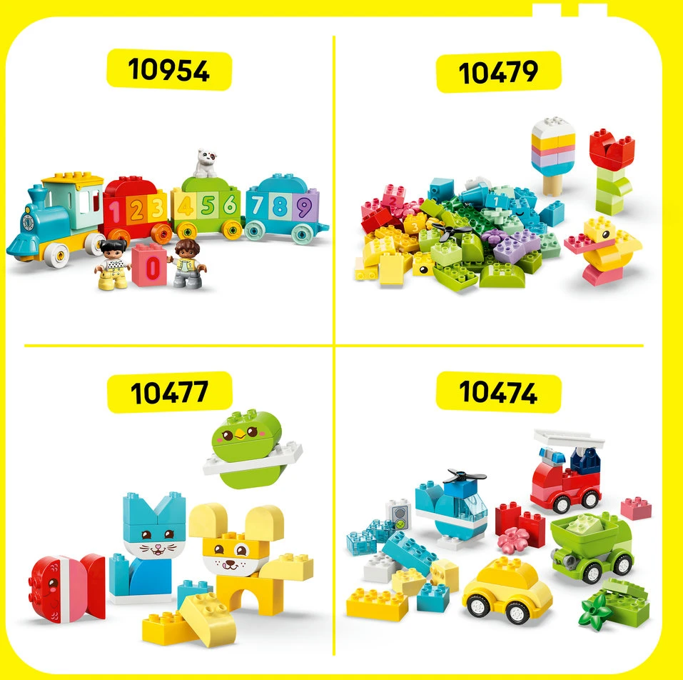 „LEGO® DUPLO® Classic“ Kaladėlių dėžė (10913) 10913