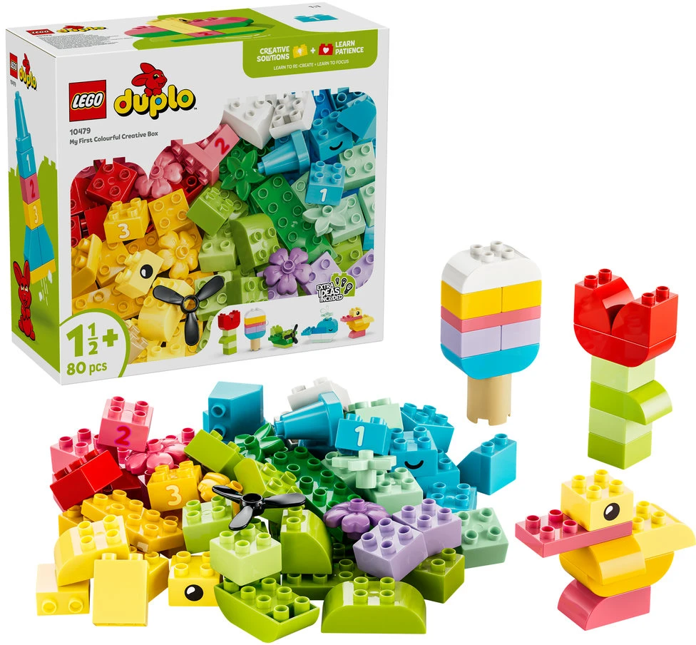 LEGO® DUPLO® Classic Spalvinga kūrybiška dėžė Žaislas 10479