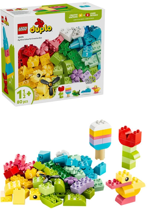 LEGO® DUPLO® Classic Spalvinga kūrybiška dėžė Žaislas 10479