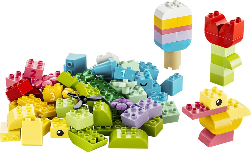 LEGO® DUPLO® Classic Spalvinga kūrybiška dėžė Žaislas 10479