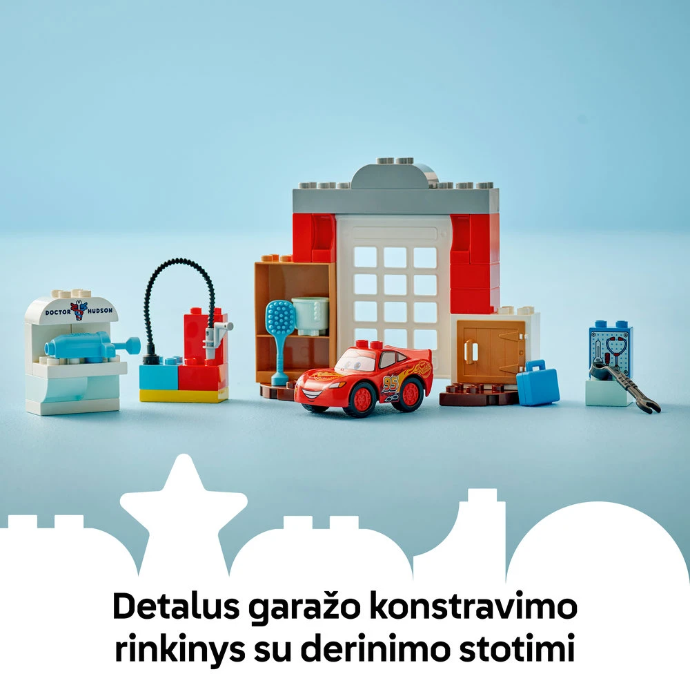 LEGO® DUPLO Makvyno apsilankymas Daktaro garaže (10456)