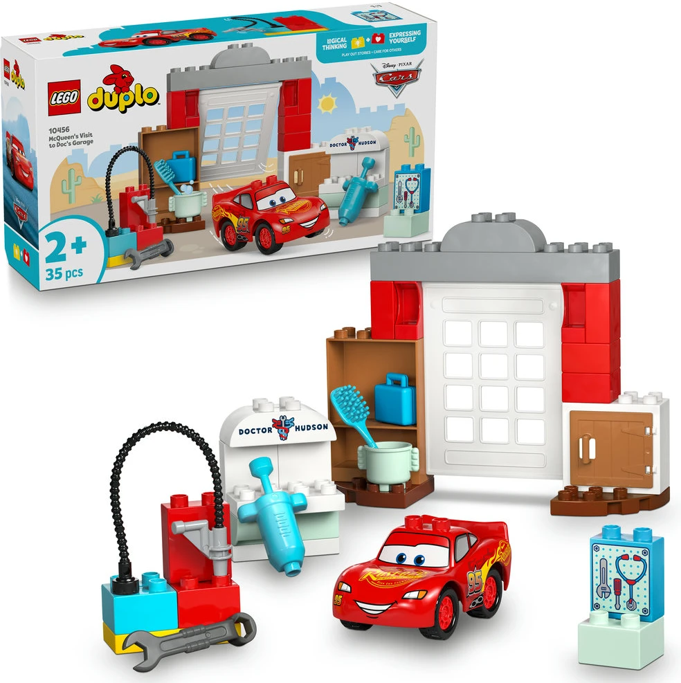 LEGO® DUPLO Makvyno apsilankymas Daktaro garaže (10456)