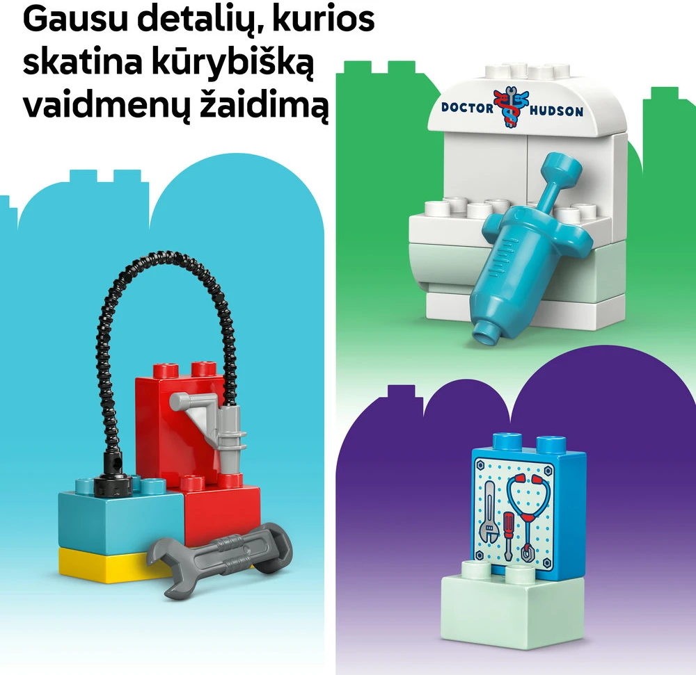 LEGO® DUPLO Makvyno apsilankymas Daktaro garaže (10456)