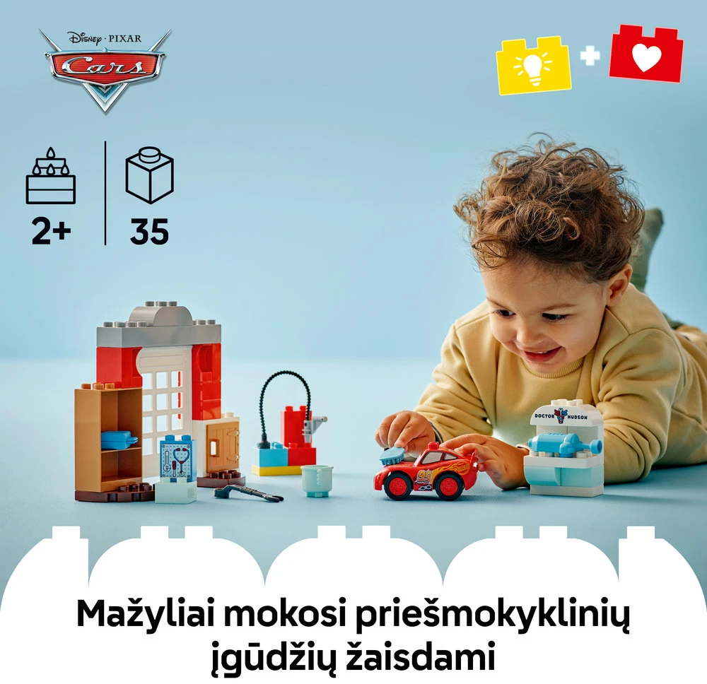 LEGO® DUPLO Makvyno apsilankymas Daktaro garaže (10456)