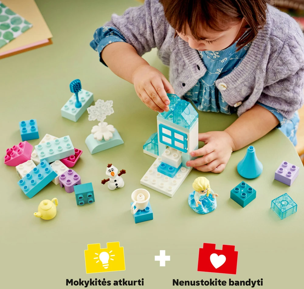 LEGO® DUPLO® | Disney „Ledo šalies“ kūrybiška dėžė su Elza ir Olafu 10462