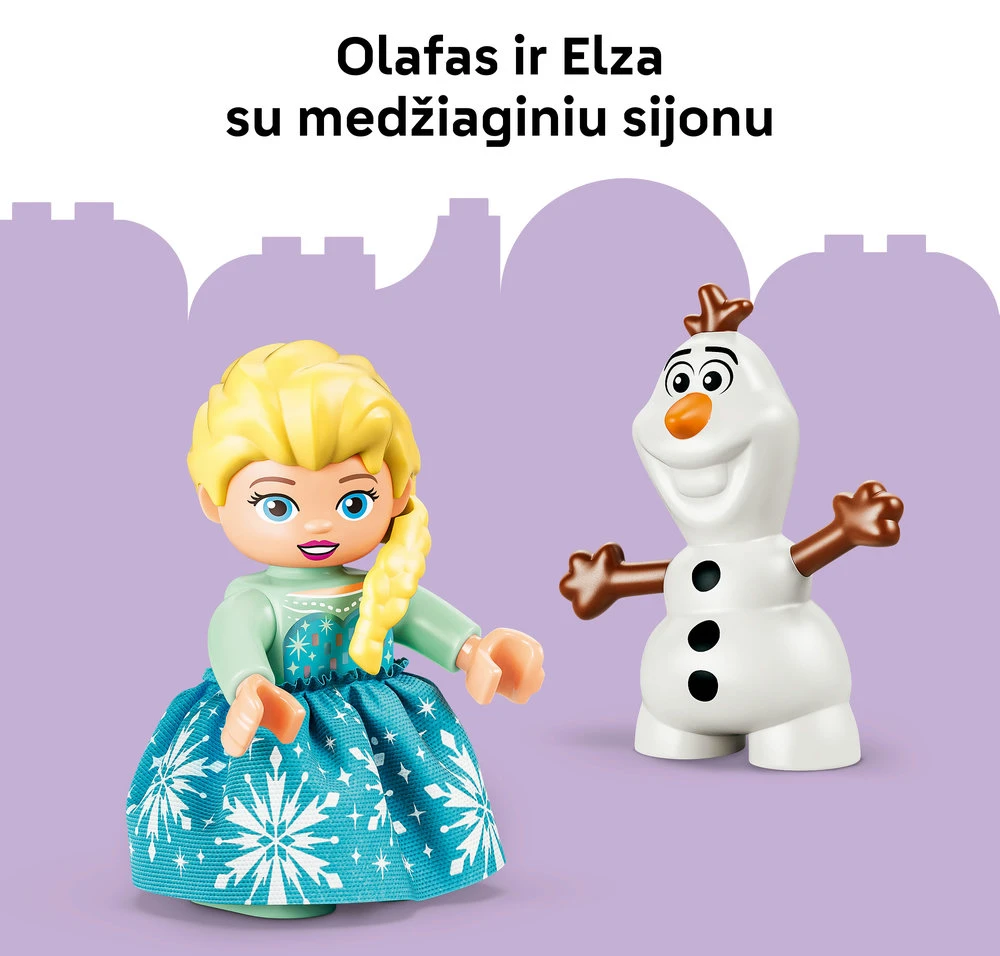 LEGO® DUPLO® | Disney „Ledo šalies“ kūrybiška dėžė su Elza ir Olafu 10462