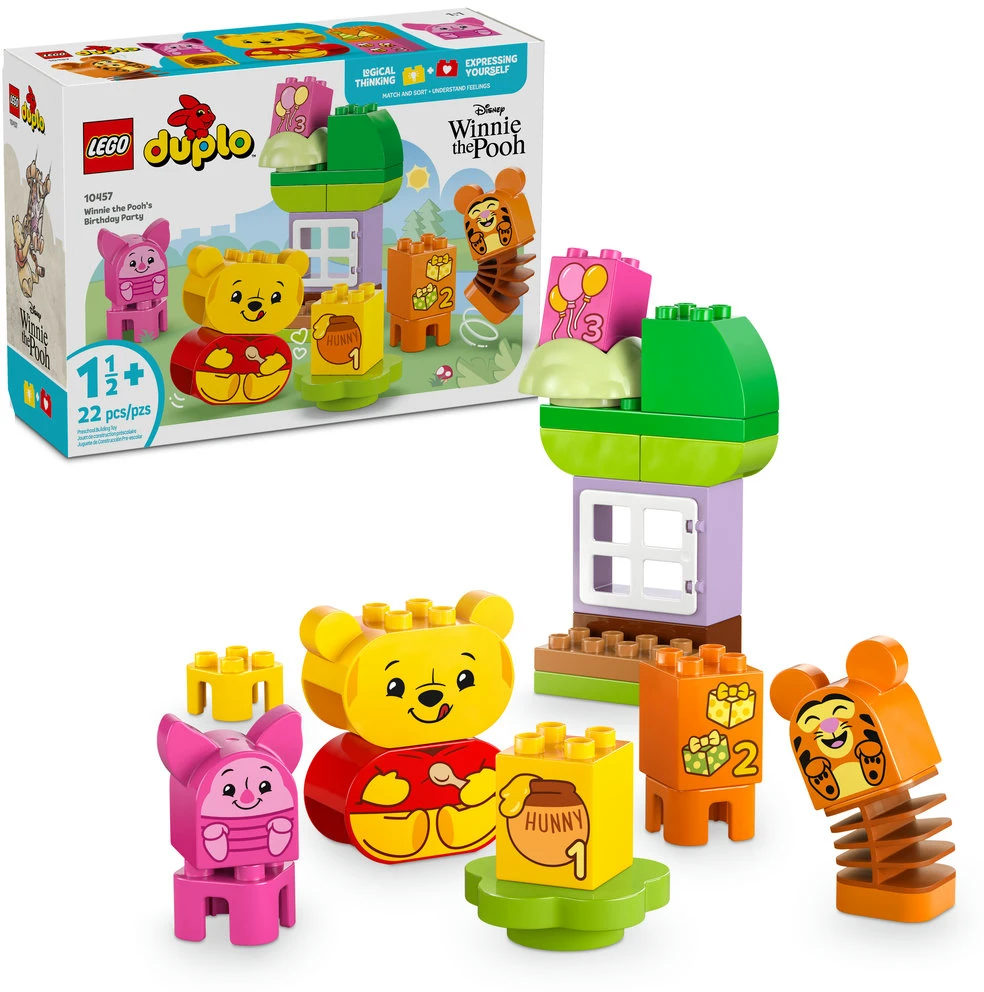 LEGO® DUPLO Mikės Pūkuotuko gimtadienio šventė (10457)