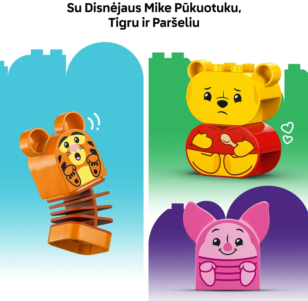 LEGO® DUPLO Mikės Pūkuotuko gimtadienio šventė (10457)