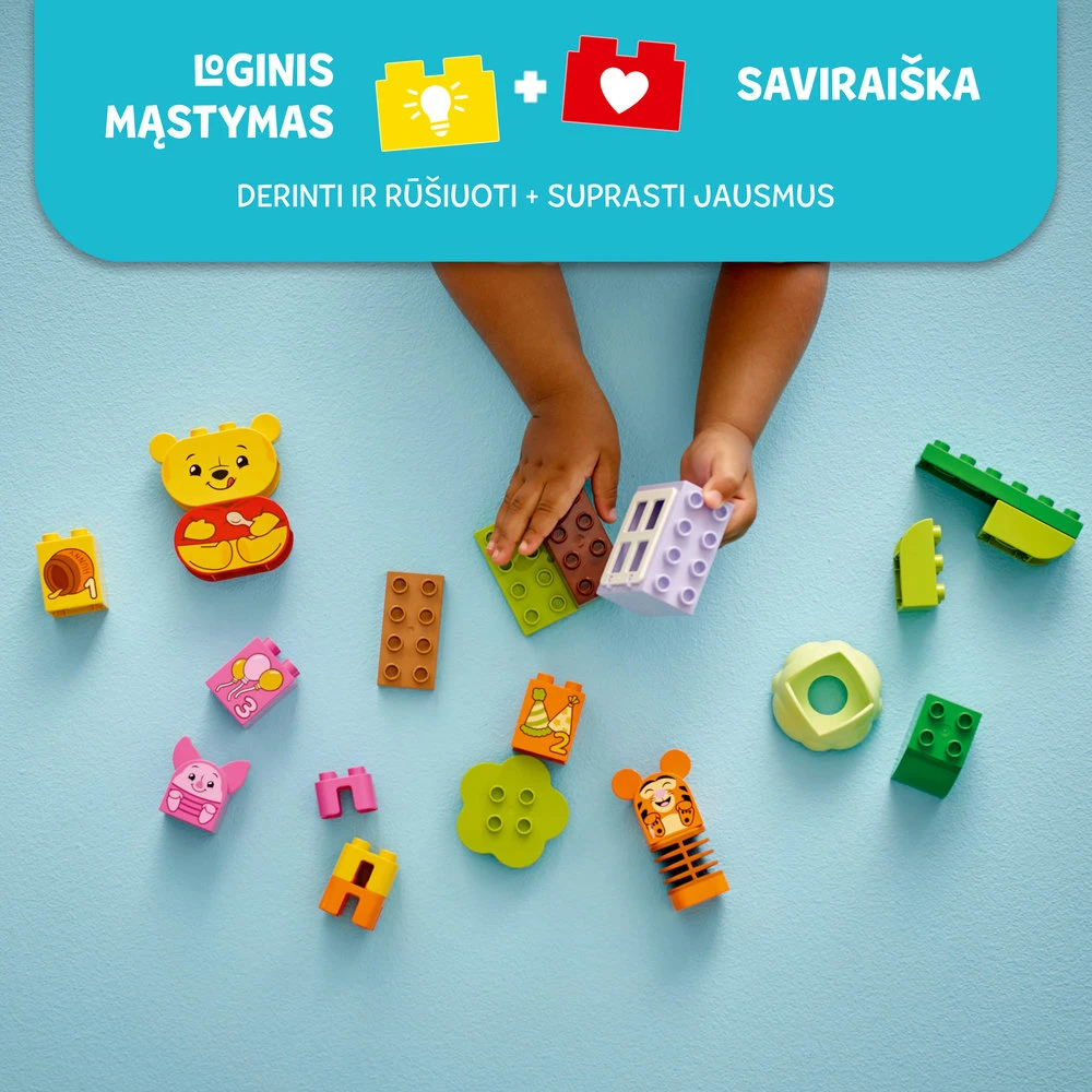 LEGO® DUPLO Mikės Pūkuotuko gimtadienio šventė (10457)
