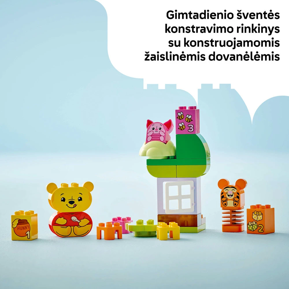 LEGO® DUPLO Mikės Pūkuotuko gimtadienio šventė (10457)