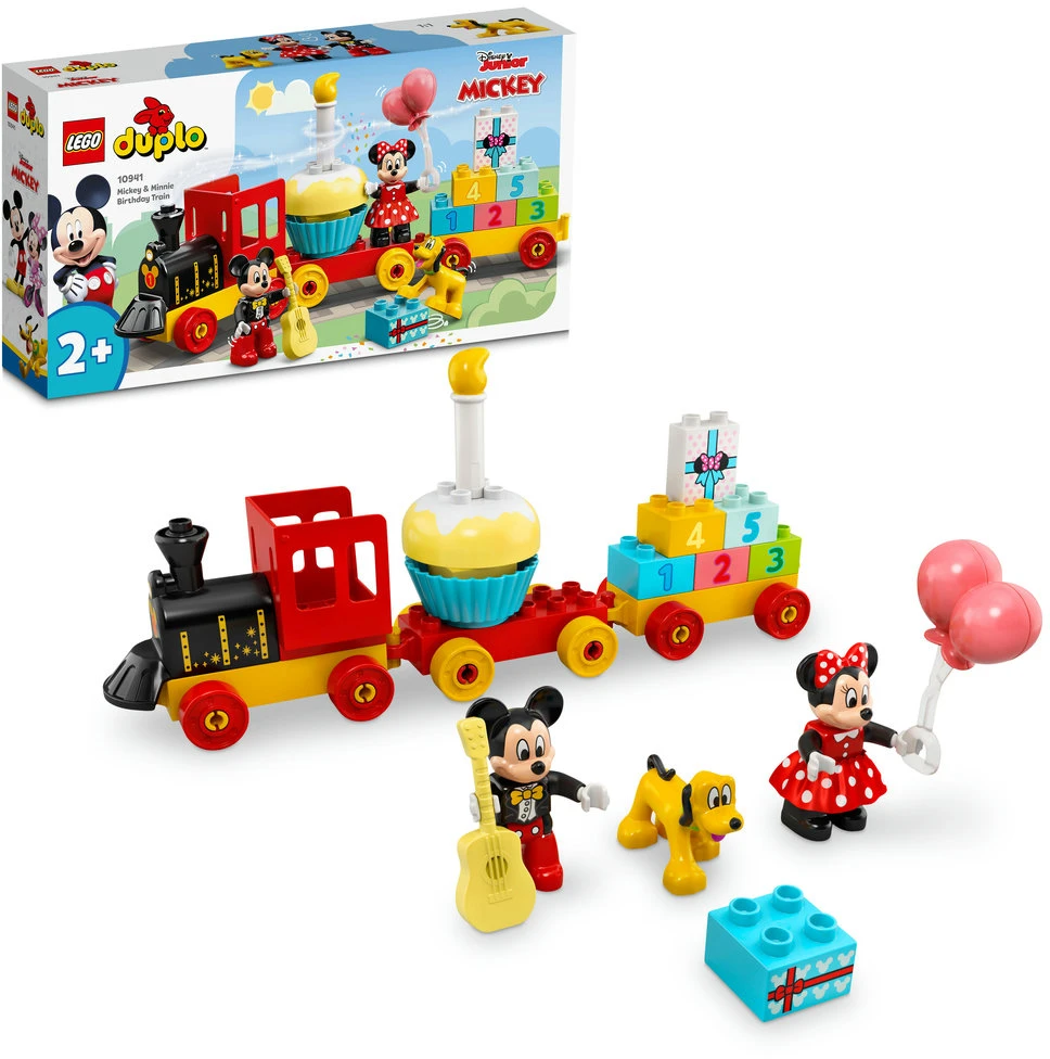 LEGO® DUPLO® ǀ Disney Mikio ir Minės gimtadienio traukinys (10941) 10941