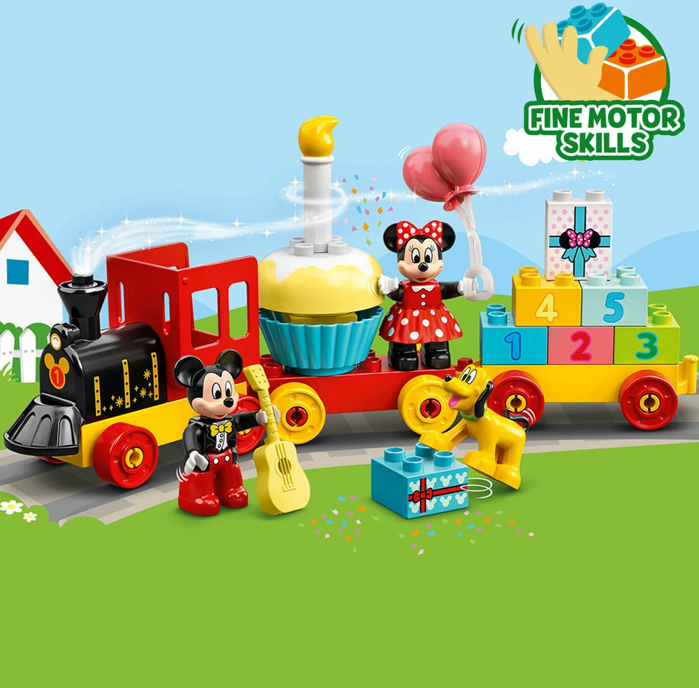 LEGO® DUPLO® ǀ Disney Mikio ir Minės gimtadienio traukinys (10941) 10941