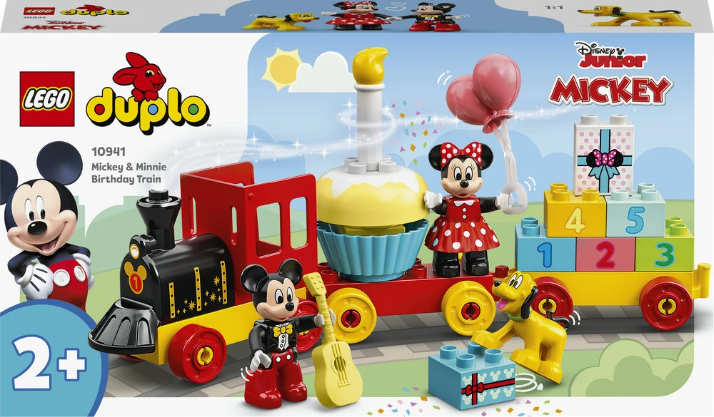 LEGO® DUPLO® ǀ Disney Mikio ir Minės gimtadienio traukinys (10941) 10941