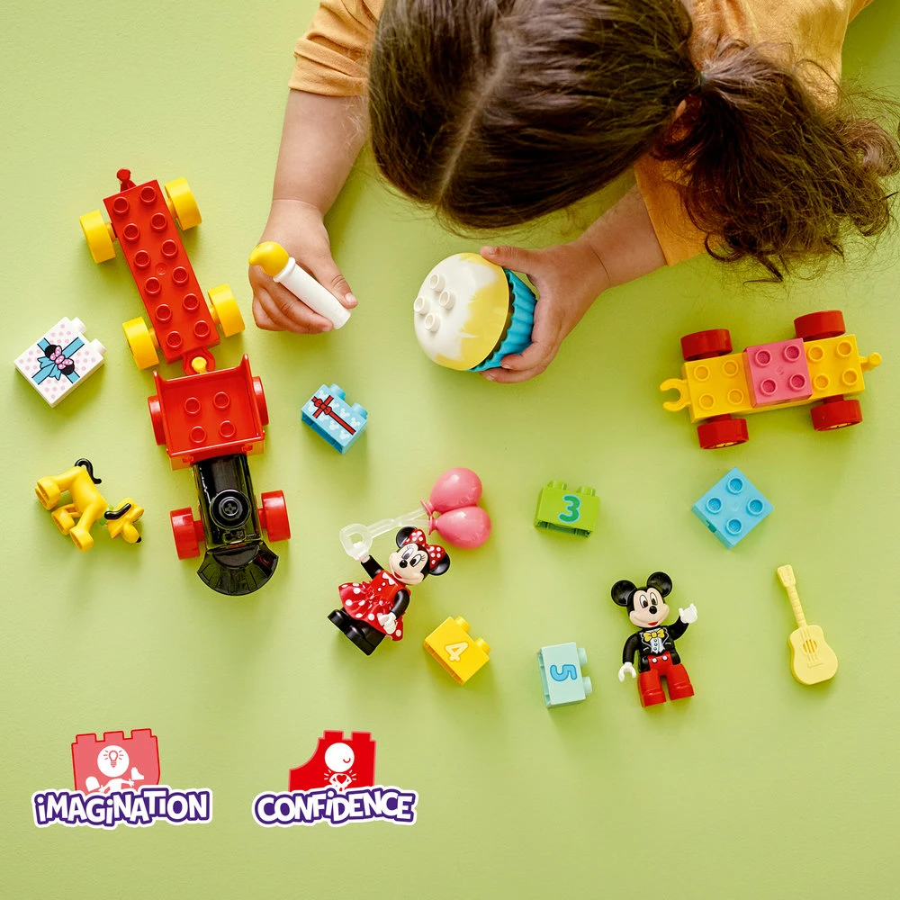 LEGO® DUPLO® ǀ Disney Mikio ir Minės gimtadienio traukinys (10941) 10941