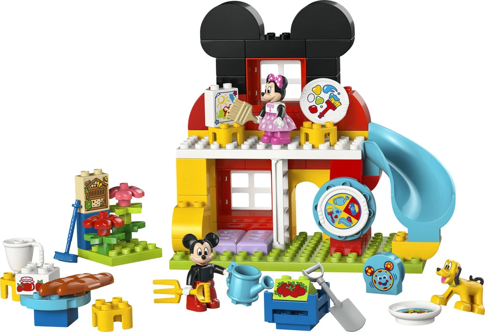 LEGO® DUPLO® Peliuko Mikio klubas su Mine ir Plutu, 10465