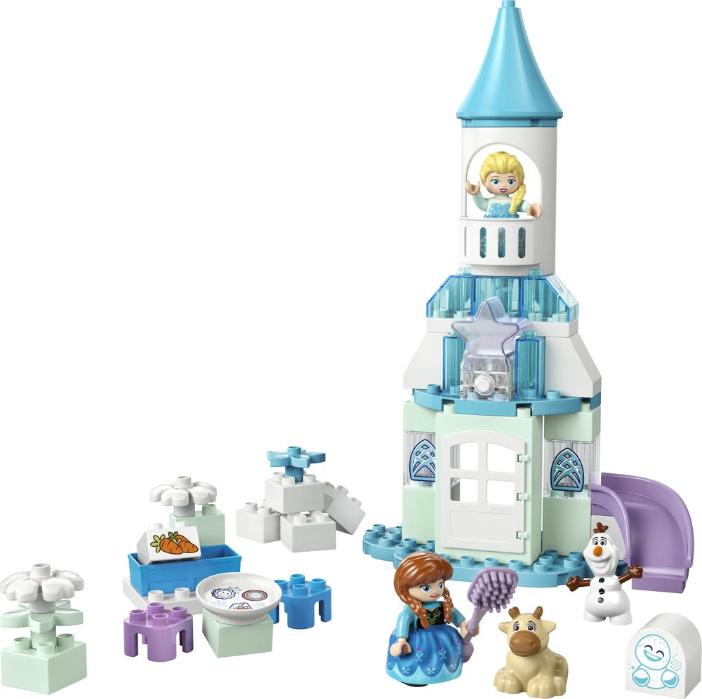 LEGO® DUPLO Disney Vakarėlis Anos ir Elzos „Ledo šalies“ pilyje (10455)