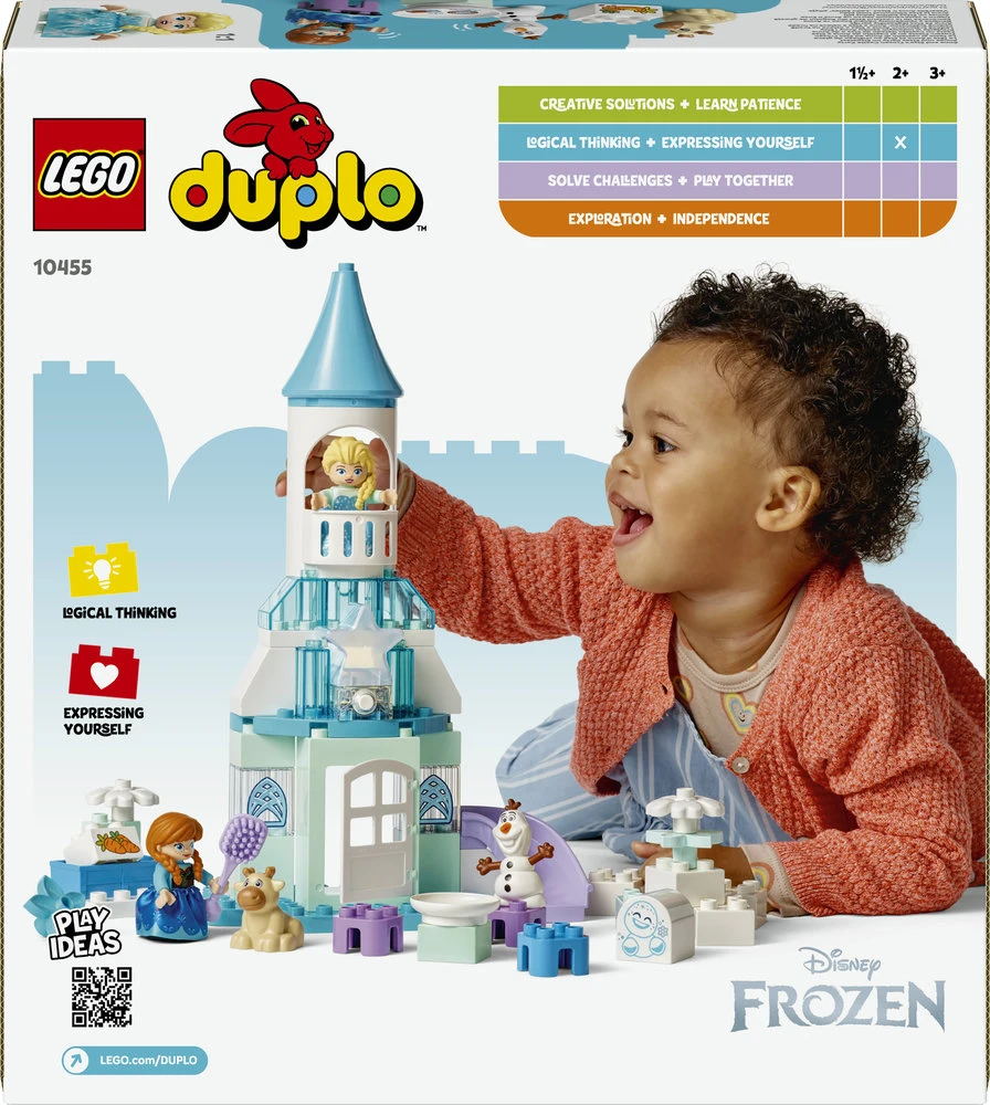 LEGO® DUPLO Disney Vakarėlis Anos ir Elzos „Ledo šalies“ pilyje (10455)