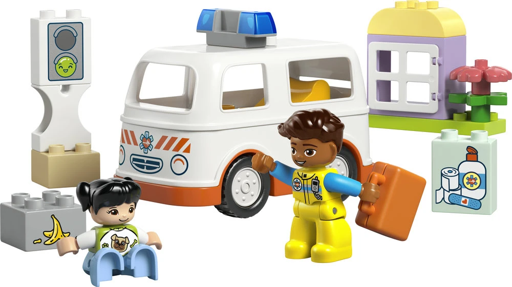 LEGO® DUPLO Greitoji pagalba ir vairuotojas (10447)