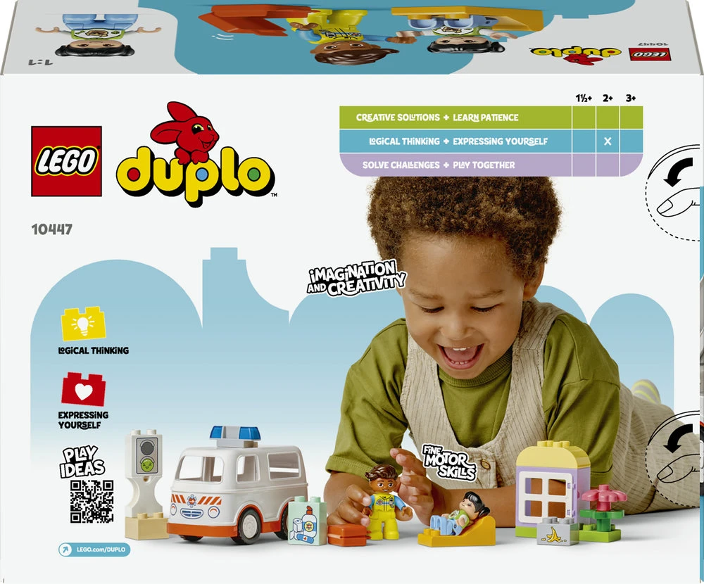 LEGO® DUPLO Greitoji pagalba ir vairuotojas (10447)