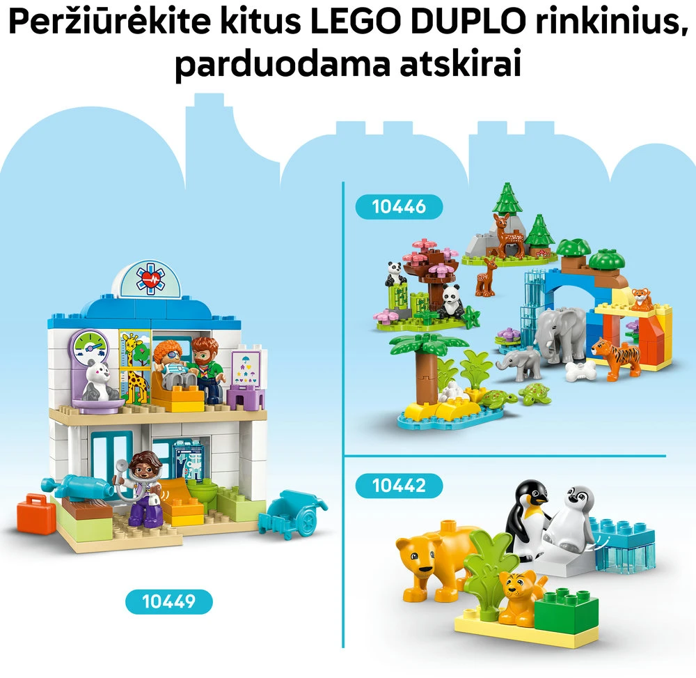 LEGO® DUPLO Greitoji pagalba ir vairuotojas (10447)
