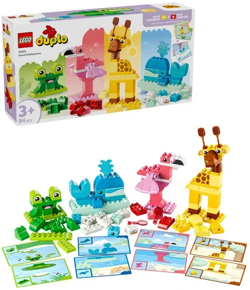 LEGO® DUPLO® Gyvūnų konstravimo žaidimas. Žaislas - 10472