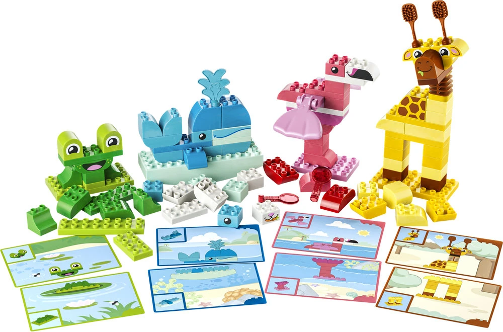 LEGO® DUPLO® Gyvūnų konstravimo žaidimas. Žaislas - 10472