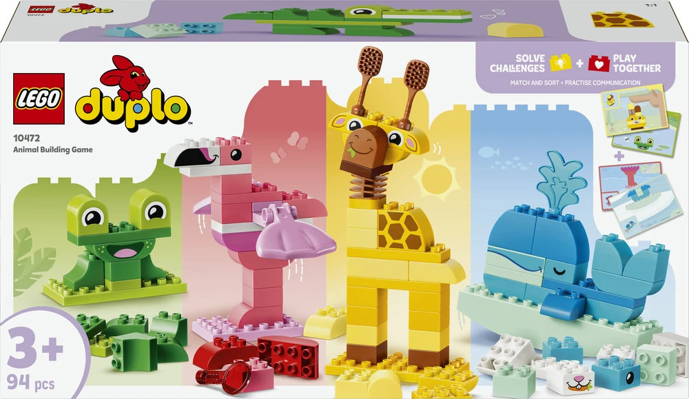 LEGO® DUPLO® Gyvūnų konstravimo žaidimas. Žaislas - 10472