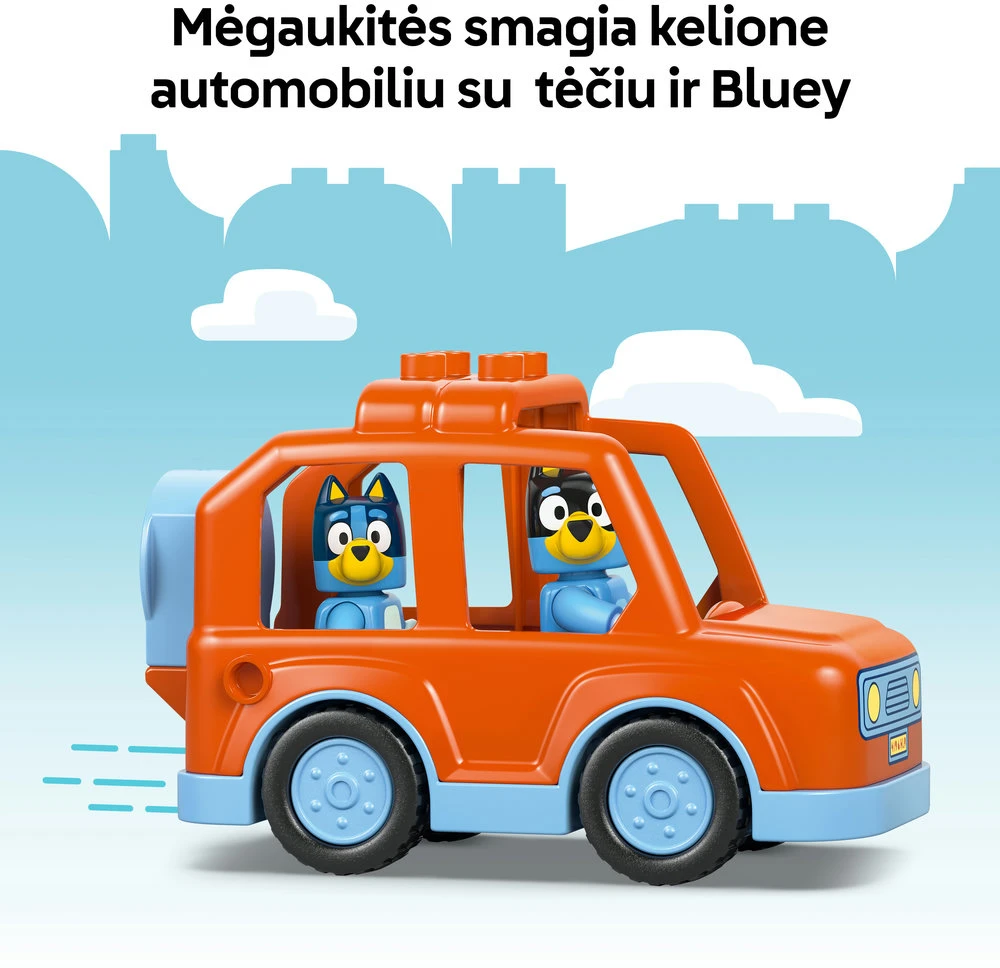 LEGO® DUPLO® Išvyka į ledainę su Bluey Žaislas 10458