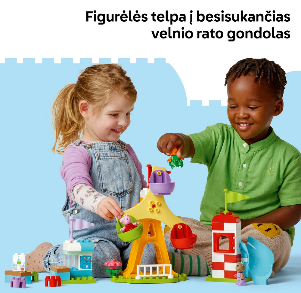 LEGO® DUPLO Peppa Pig Atrakcionai (10453)