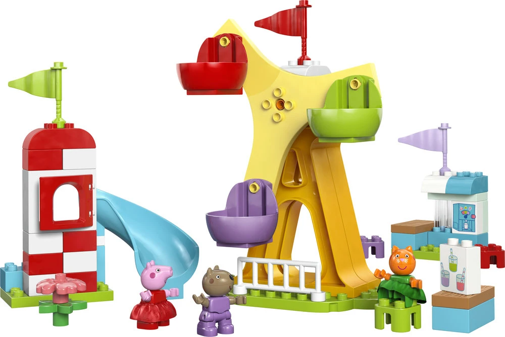 LEGO® DUPLO Peppa Pig Atrakcionai (10453)