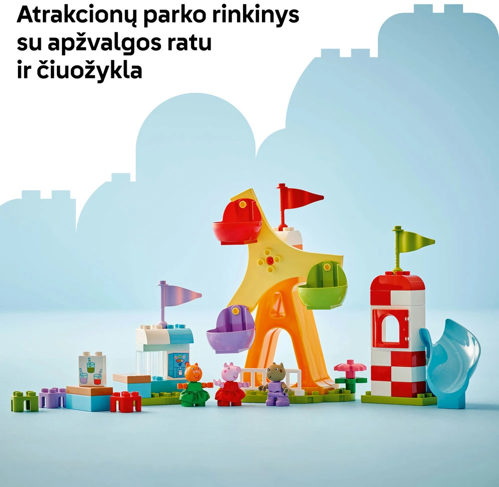 LEGO® DUPLO Peppa Pig Atrakcionai (10453)