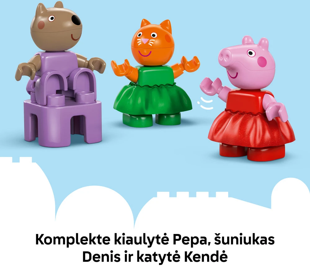LEGO® DUPLO Peppa Pig Atrakcionai (10453)