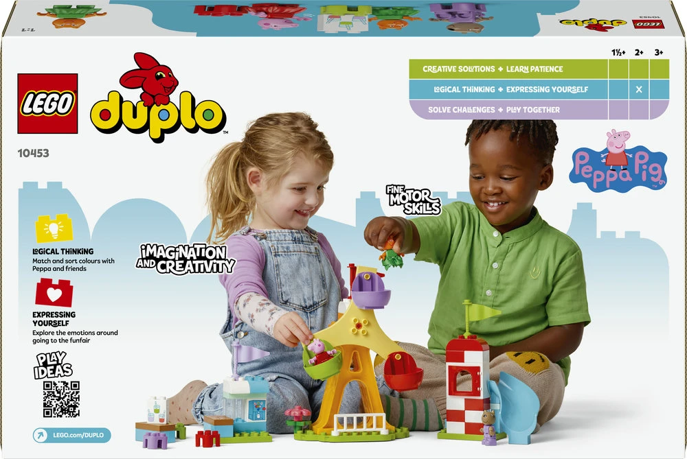 LEGO® DUPLO Peppa Pig Atrakcionai (10453)