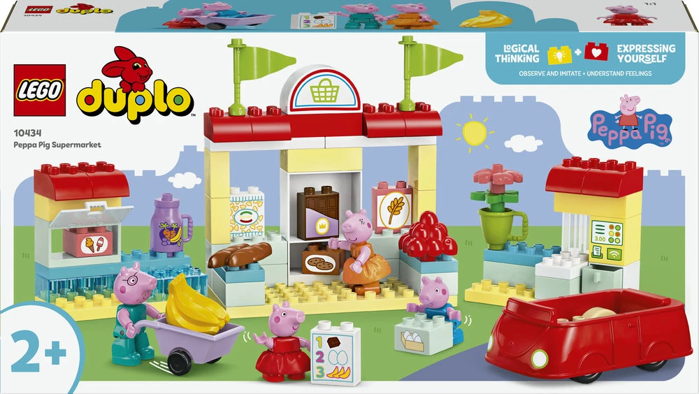 LEGO® DUPLO® Kiaulytės Pepos prekybos centras (10434)
