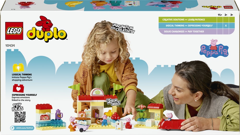 LEGO® DUPLO® Kiaulytės Pepos prekybos centras (10434)