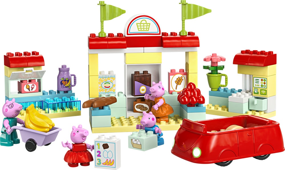LEGO® DUPLO® Kiaulytės Pepos prekybos centras (10434)